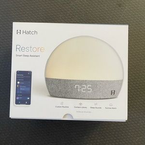 NEW In Box - Hatch Restore Smart Sleep Assistant White